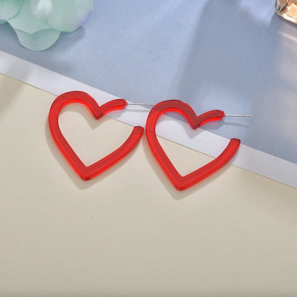 Red Heart Hoops - Picture 4 of 5